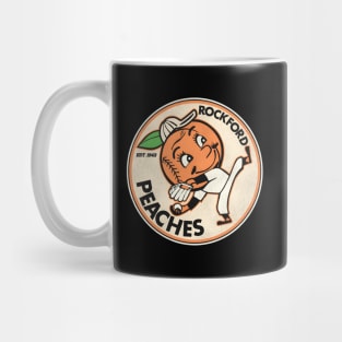 Rockford Peaches Baseball Team Mug